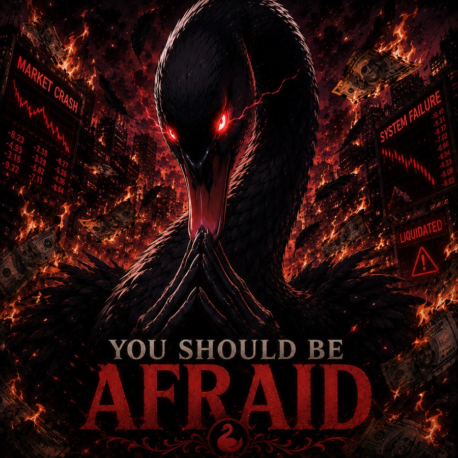 YOU SHOULD BE AFRAID